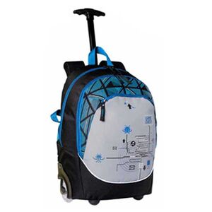 Bodypack Τσάντα Πλάτης Τρόλεϋ με Φωτιζόμενα Ροδάκια 2&1Θ. 45x32x20cm