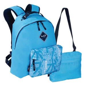 Bodypack Τσάντα Πλάτης με 2 Τσαντάκια Make My Pack Γαλάζιο