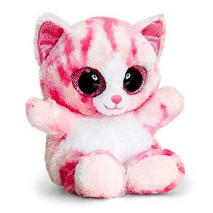 Λούτρινα 15εκ Animotsu Γάτα Ροζ