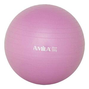 Μπάλα Γυμναστικής Amila Anti-Burst 55cm Ροζ