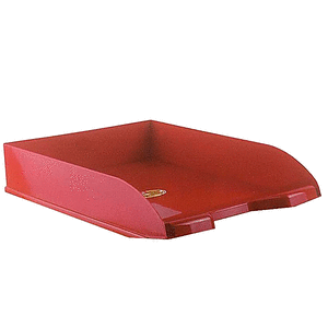Ark δίσκος εγγράφων κόκκινος Α4 Υ25.5x34.5x6.5εκ.