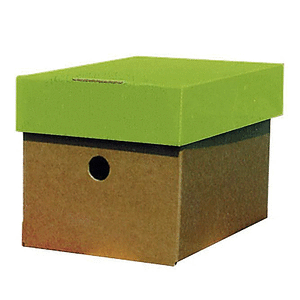 Νext κουτί classic λαχανί καπάκι Α5 Υ16x16x22εκ.