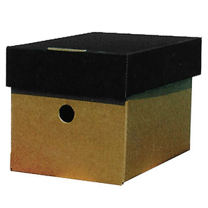 Νext κουτί classic μαύρο καπάκι Α5 Υ16x16x22εκ.