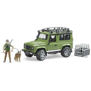Τζιπ Land Rover με Δασοφύλακα και Σκύλο Bruder