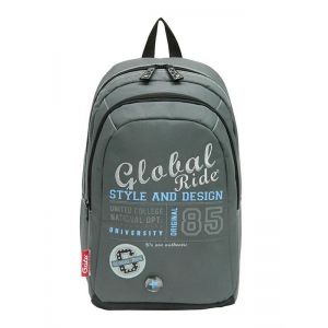 Bagtrotter τσάντα πλάτης εφηβική Global με 2 θήκες 45x32x20εκ.