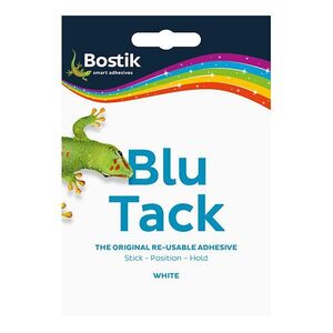 Bostik επαναχρησιμοποιήσιμη κόλλα Blu-Tack white 50gr.