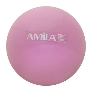 Μπάλα Pilates Amila 25cm Ροζ Bulk