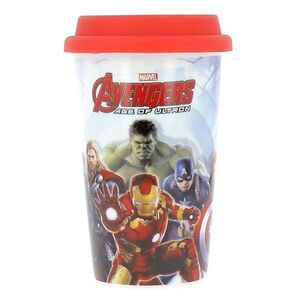 Ποτήρι Avengers με Καπάκι