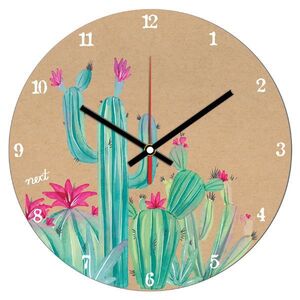 Ρολόι Τοίχου Cactus Ø31εκ.