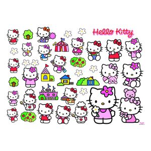 Αυτοκόλλητο Τοίχου Hello Kitty 50x70εκ. Hollytoon