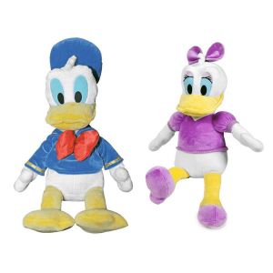 Λούτρινα Donald & Daisy 35-45εκ. (Disney)