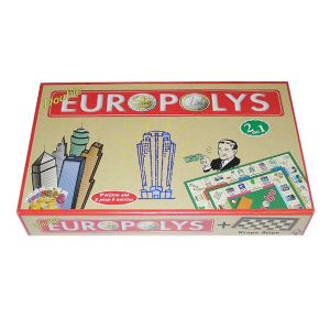 Επιτραπέζιο Παιχνίδι "Double Europolys" Υ7,5x42x25εκ.