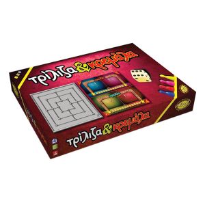 Επιτραπέζιο Παιχνίδι Τρίλιζα-Κρεμάλα Υ9x24,5x23εκ.