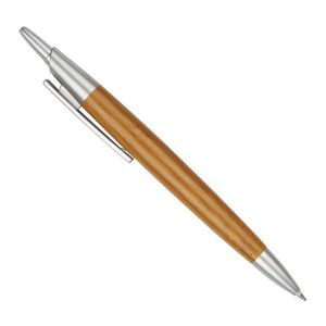 Στυλό Ξύλινο Baboo με Μεταλλικά Μέρη και Κλιπ