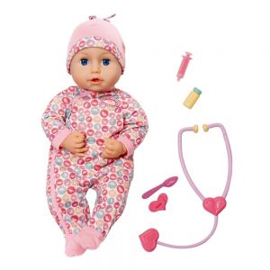 Κούκλα με Αξεσουάρ Baby Annabell Milly Αρρωστούλα Zapf Creation