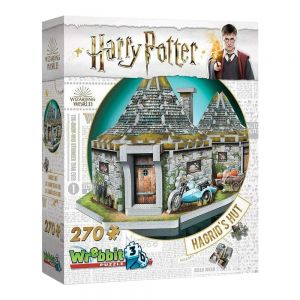 Παζλ 3D Hagrid's Hut 270τεμ. (Harry Potter) Wrebbit3D