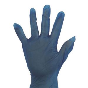 Γάντια Βινυλίου Μπλε μίας Χρήσης Χωρίς Πούδρα XL 100τεμ.