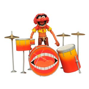 Σετ Φιγούρες Animal και Drum Set Action (The Muppet Show) Diamond Select