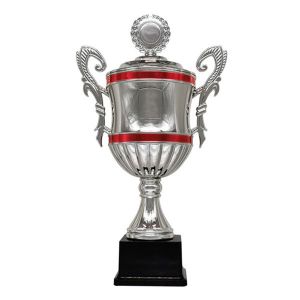 Κύπελλο Ασημί/Κόκκινο 36εκ. KO-828