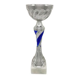 Κύπελλο Ασημί/Μπλε 26εκ. KO-869
