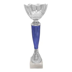Κύπελλο Ασημί/Μπλε 33εκ. KO-819