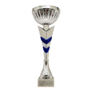 Κύπελλο Ασημί/Μπλε 31εκ. KO-867