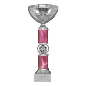 Κύπελλο Ασημί/Ροζ 29εκ. KO-1049