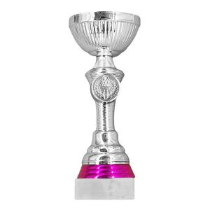 Κύπελλο Μινιατούρα Ασημί-Φουξ 17εκ. KM-209