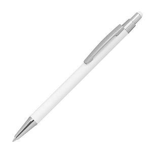 Στυλό Touch Pen Μεταλλικό με Λαστιχένια Επίστρωση Άσπρο Υ14,5xØ0,8εκ.