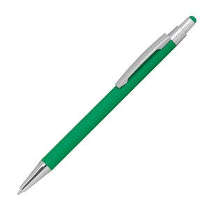 Στυλό Touch Pen Μεταλλικό με Λαστιχένια Επίστρωση Πράσινο Υ14,5xØ0,8εκ.