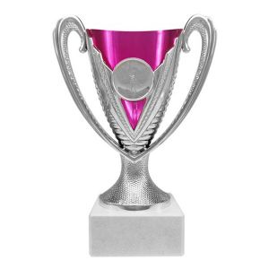 Κύπελλο Μινιατούρα Ασημί-Φουξ 17εκ. KM-283