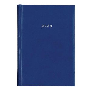 Ημερολόγιο Ημερήσιο 2024 Prestige Δετό Μπλε 12x17εκ.