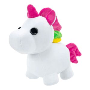 Λούτρινo Unicorn με Φως 30εκ. Adopt Me Jazwares
