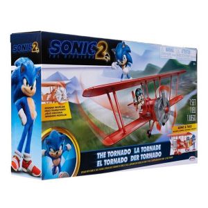 Σετ Παιχνιδιού Αεροπλάνο με Φιγούρες Sonic & Τails (Sonic the Hedgehog 2) Jakks Pacific