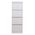 Συρταριέρα Κρεμαστών Φακέλων με Κλειδαριά και 4 Συρτάρια Nextdeco Γκρι Υ133,1x46x62εκ.