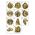Έπαθλο Απονομής Γενικό Χρυσό με Θέμα/Λογότυπο της Επιλογής σας Ύψος 20εκ. E-275